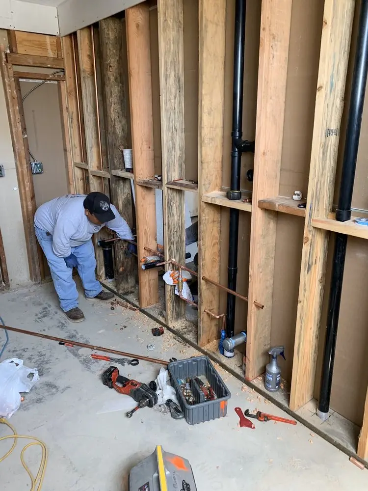 Commercial rough-in plumbing for Water Heater Replacement in Richmond Heights